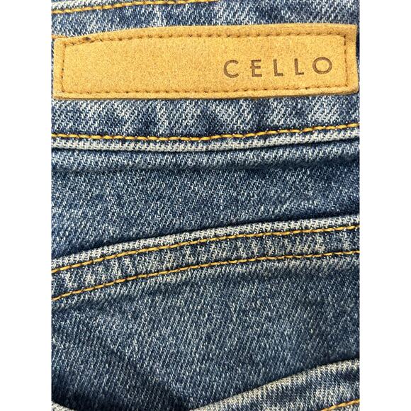 Women's Junior Size 3 Cello Distressed GUC Busted Knee Skinny - Picture 8 of 8